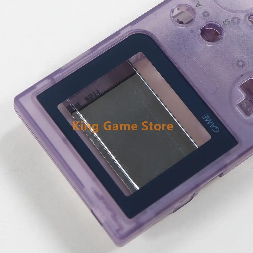 50pcs Plastic Mirror Black Protector Lens Screen Lens With Lamp Hole for GameBoy Pocket GBP Game Controller Without Lamp Hole