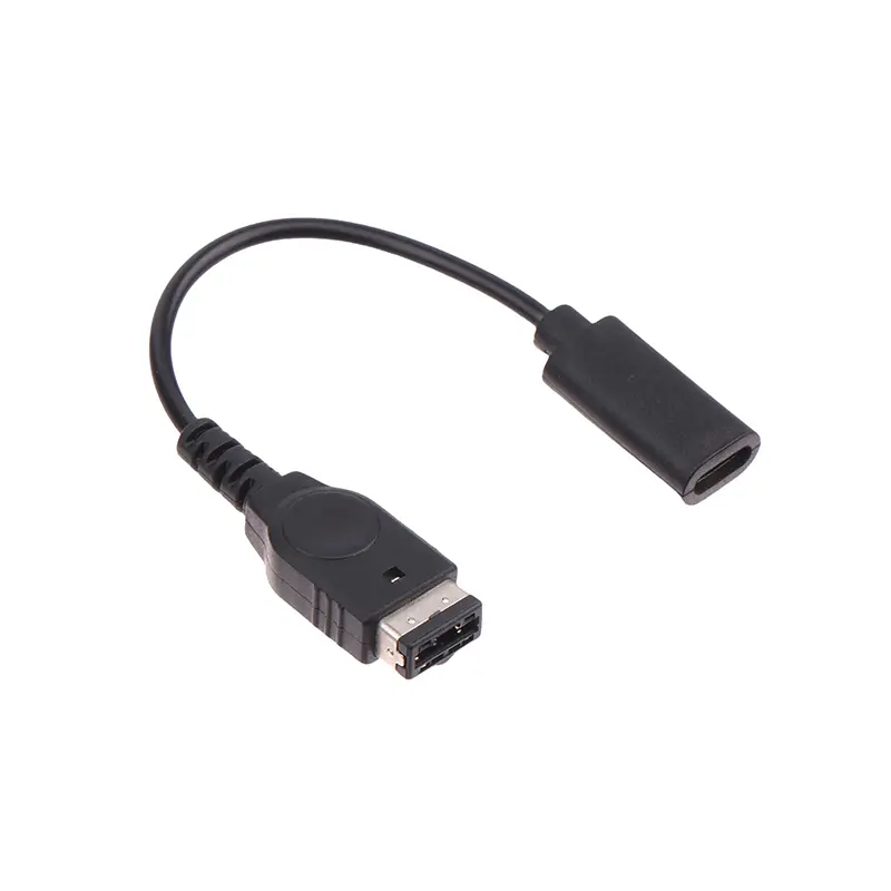 1Pcs Black USB Charging Advance Line Cord Game Console Charger Cable For SP/ GBA/GameBoy/DS Game Console Cable Accessories