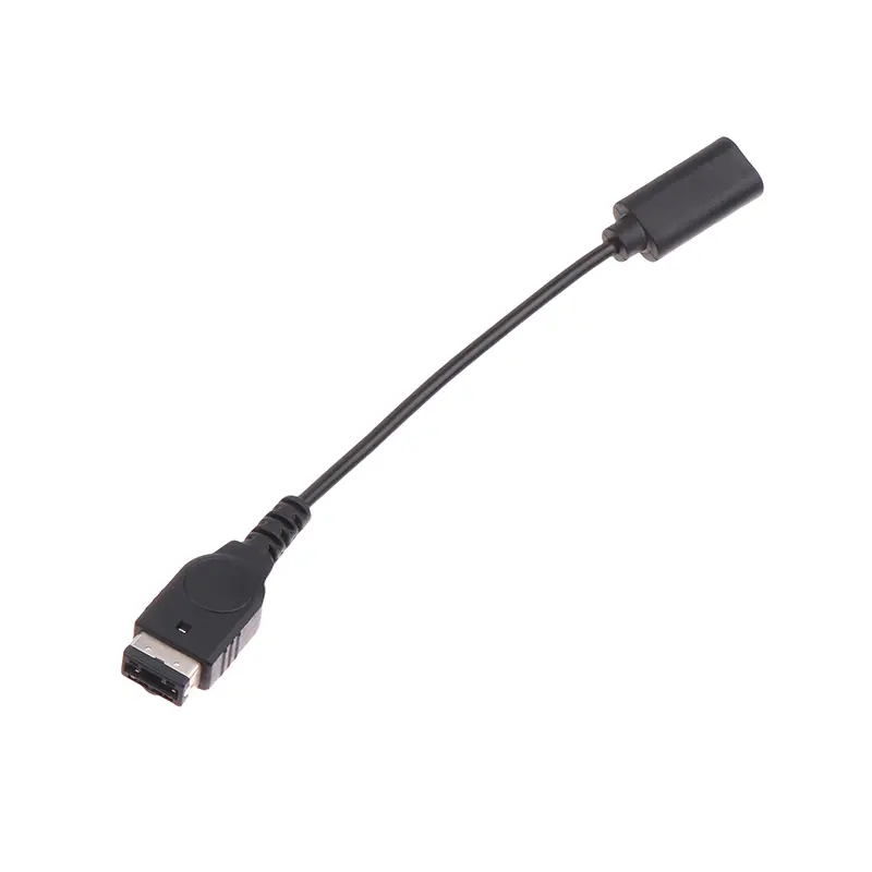 1Pcs Black USB Charging Advance Line Cord Game Console Charger Cable For SP/ GBA/GameBoy/DS Game Console Cable Accessories