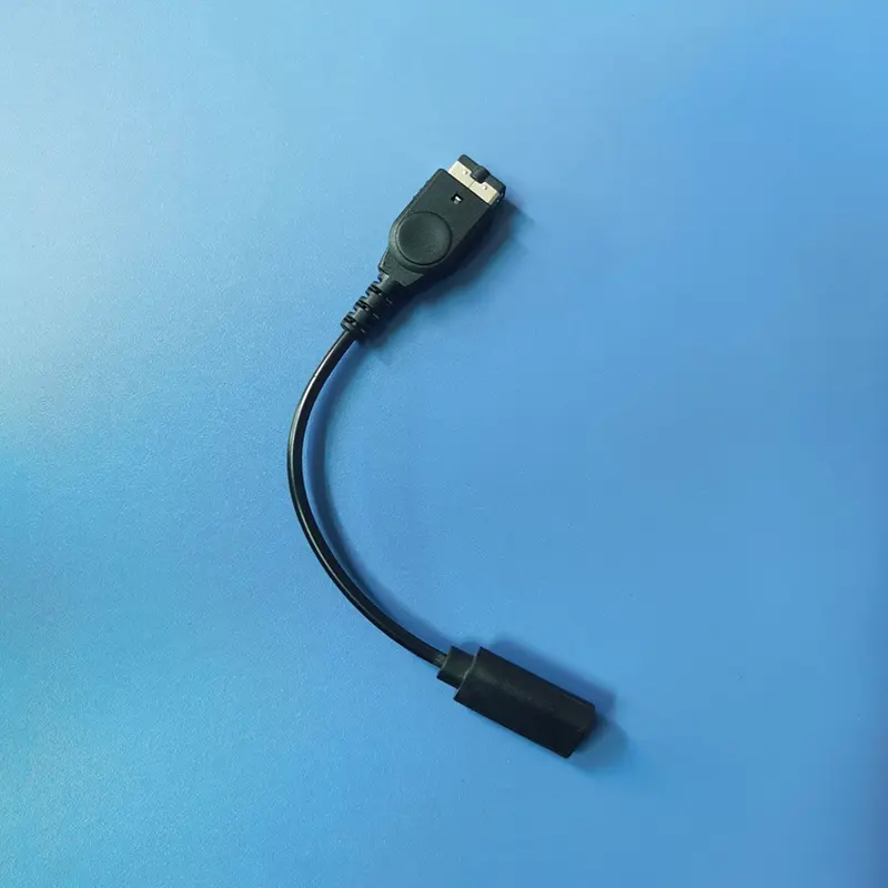 1Pcs Black USB Charging Advance Line Cord Game Console Charger Cable For SP/ GBA/GameBoy/DS Game Console Cable Accessories