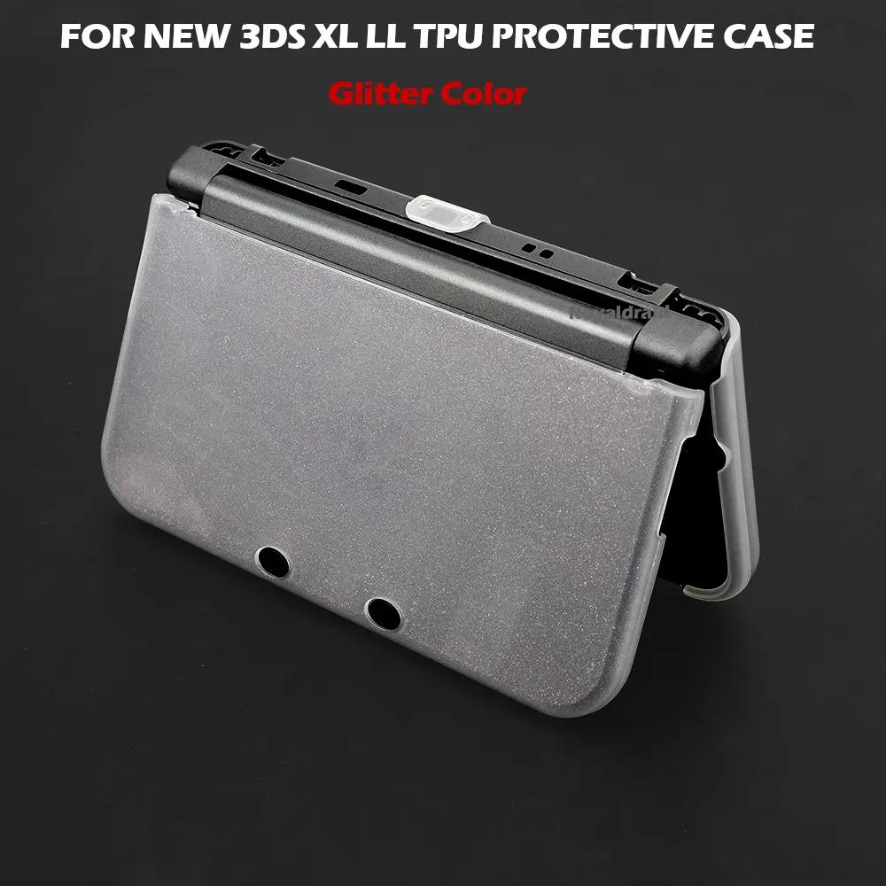 Exquisite Soft TPU Protective Case For New 3DS XL LL Game Console Top and Buttom Protective Shell Cover for New 3DS LL XL Access