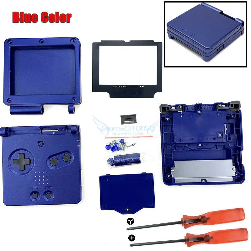 2019 Full Housing Shell replacement for Nintendo Gameboy Advance SP for GBA SP Game Console Cover Case