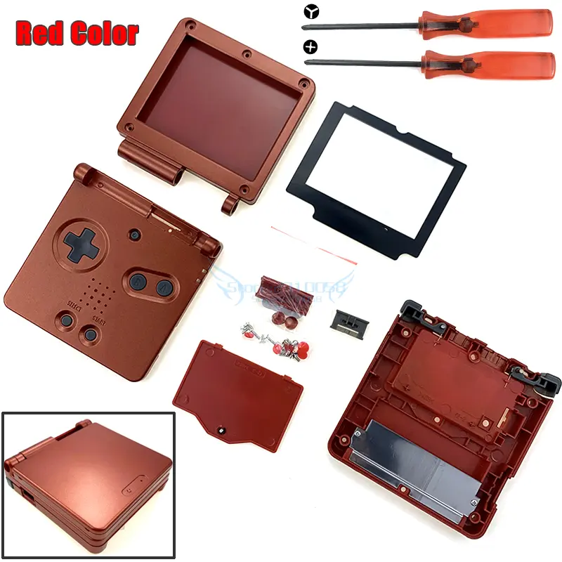 2019 Full Housing Shell replacement for Nintendo Gameboy Advance SP for GBA SP Game Console Cover Case