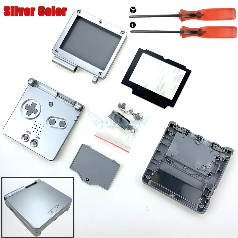 2019 Full Housing Shell replacement for Nintendo Gameboy Advance SP for GBA SP Game Console Cover Case