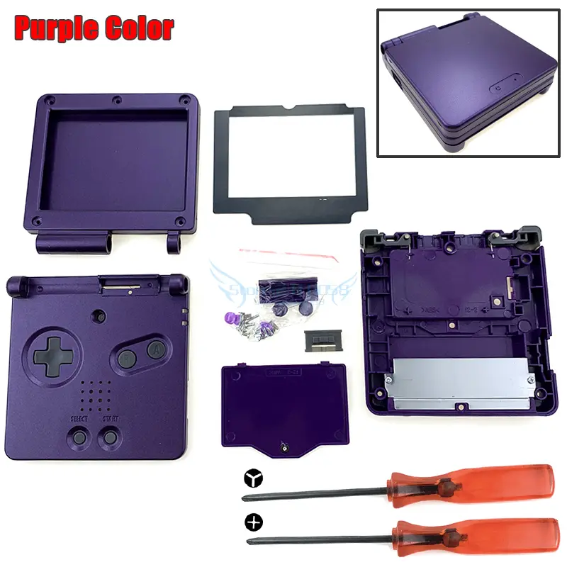 2019 Full Housing Shell replacement for Nintendo Gameboy Advance SP for GBA SP Game Console Cover Case