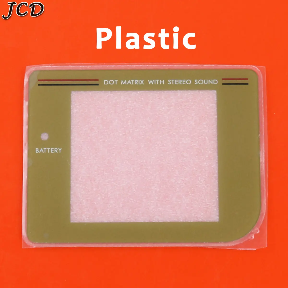 JCD 8models Screen Lens Cover For Gameboy Game Boy DMG For GB Display Screen protector lens Plastic Glass