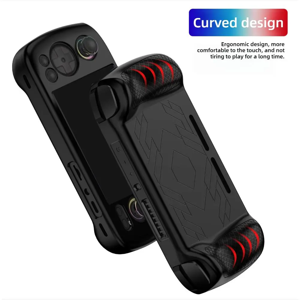 For ANBERNIC RG 406H Game Console Soft Silicone Case Shockproof Protective Cover Anti-Scratch Protector Game Console Shell