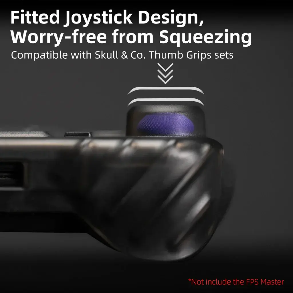 Skull & Co. Hard Shell Front Cover Bundle GripCase Portable Protective Case StandGrip for ROG Ally X Game Accessories