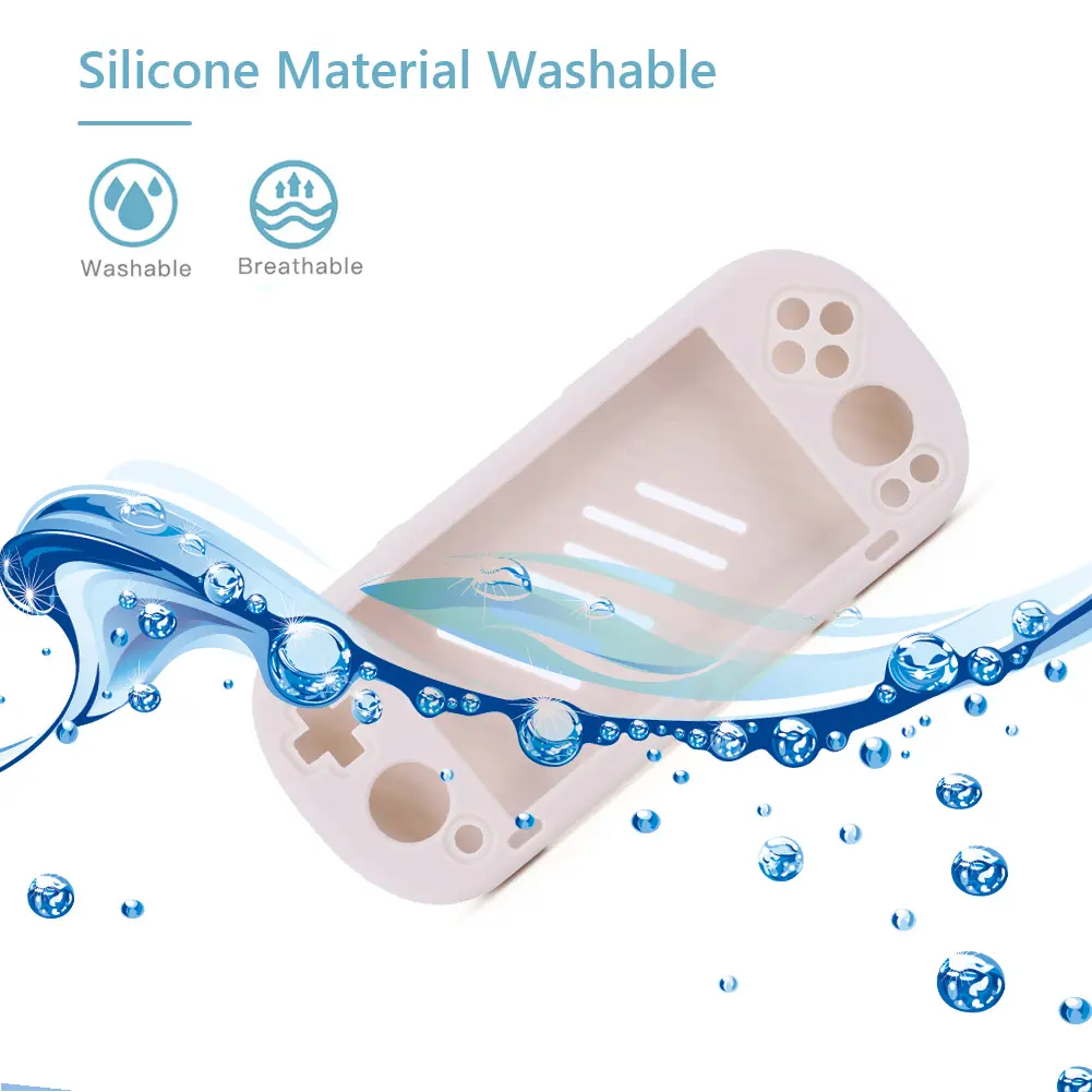 Silicone Case Protective Cover Anti-Scratch Protective Case Protector Shell Sleeve for Trimui Smart Pro Game Console Accessories