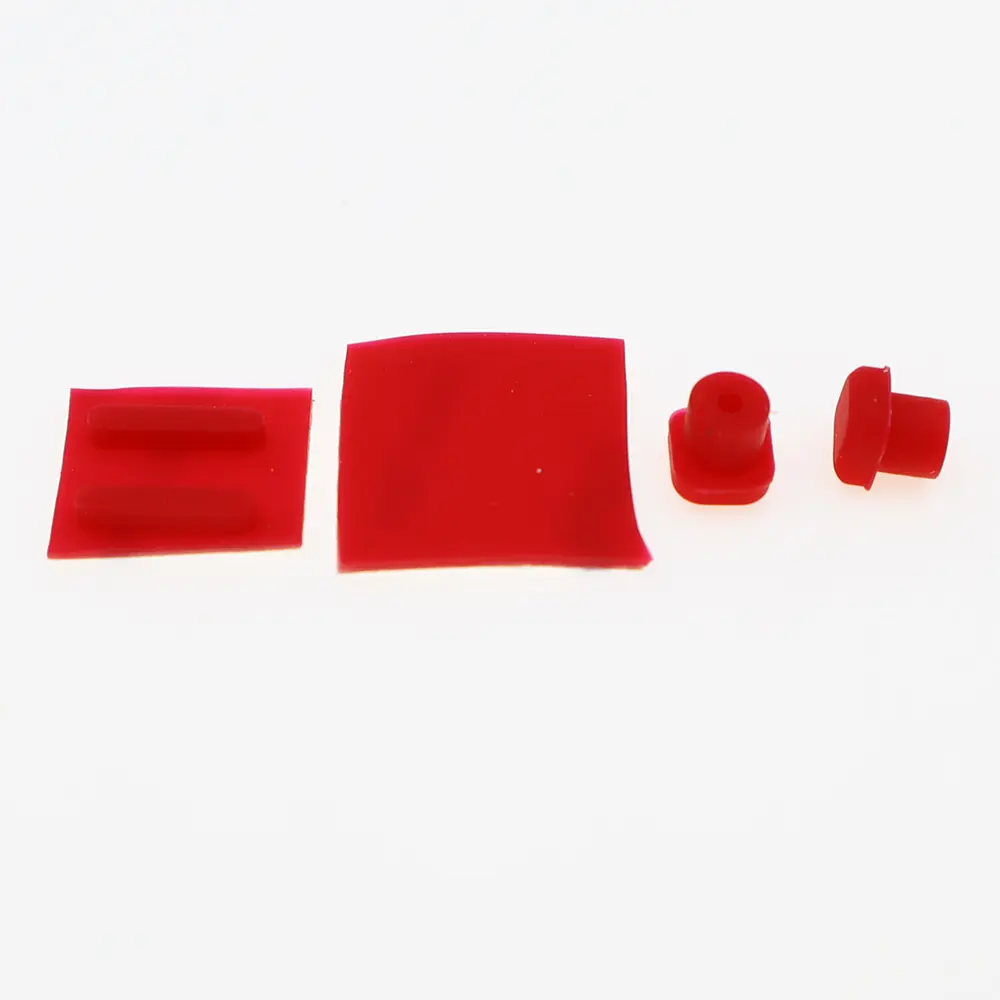 1set Rubber Screw Cap Cover Set For DS Lite For NDSL Game Consol Screw Feet Rubber Pad Replacement