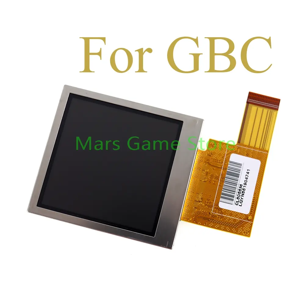 1PC For GBC Adjustable Brightness HighLight LCD Display Screen  2.2inch For Gameboy Color Game Console Accessories