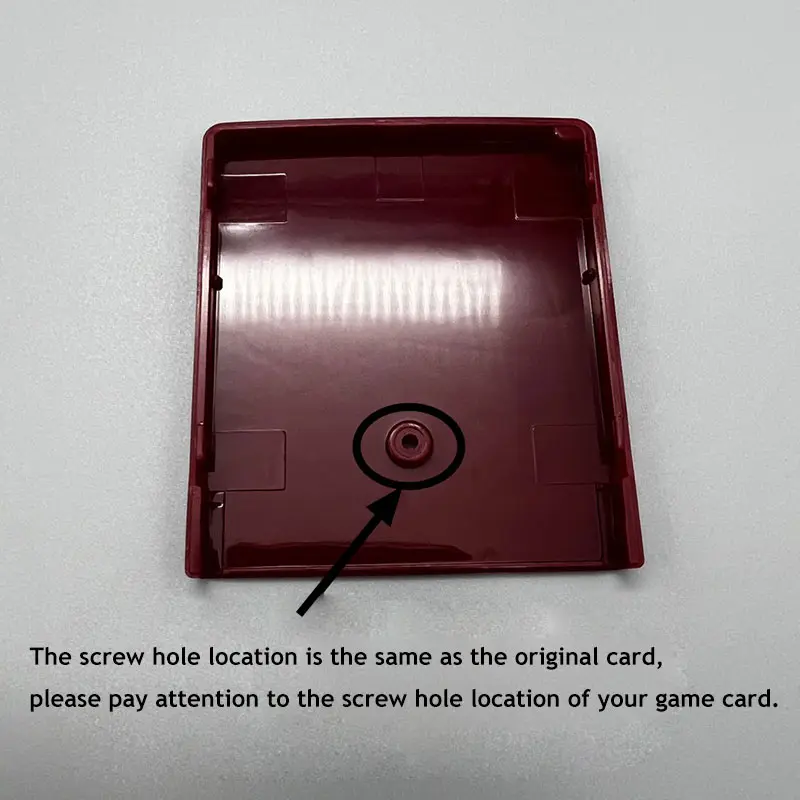 JCD High quality  Game Card Housing Box Case Replacement For GB  Game Cartridge Housing Shell For GBC Card Case