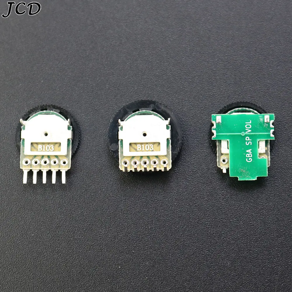JCD 5PCS Replacement Volume Switch For Game Boy GB GBA GBC GBA SP Motherboard Potentiometer