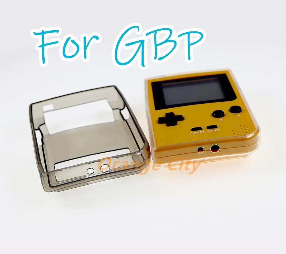 1PC TPU Clear Protective Case Cover Shell For GBC For GB For GBP Transparent TPU Cover Relpacement Game Console
