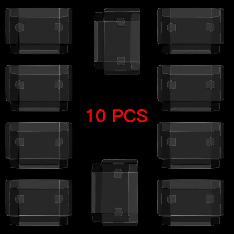 10pcs Box Protector Sleeve PS4 PS5 Blueray XBONE PS3 Game Clear Plastic Protection Box Display Case