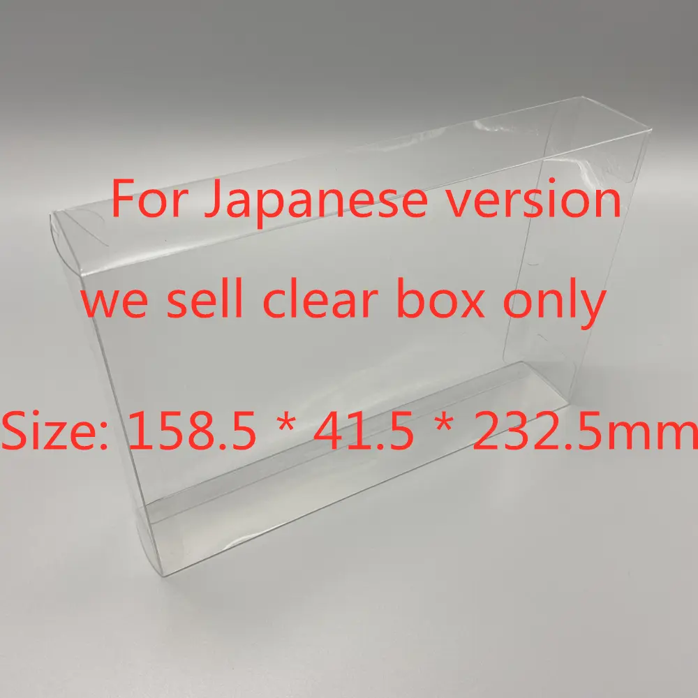 Transparent Box Protector For Nintendo Game Boy Color/Sakura Wars Collect Boxes TEP Storage Game Shell Clear Display Case
