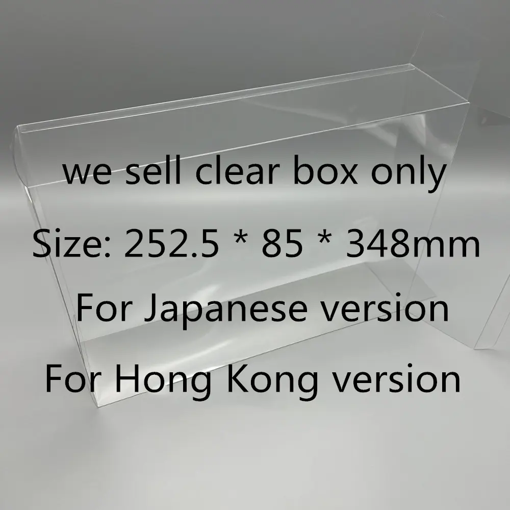 Transparent Box Protector For The Legend of Zelda: Tears of the Kingdom Collect Boxes TEP Storage Game Shell Clear Display Case