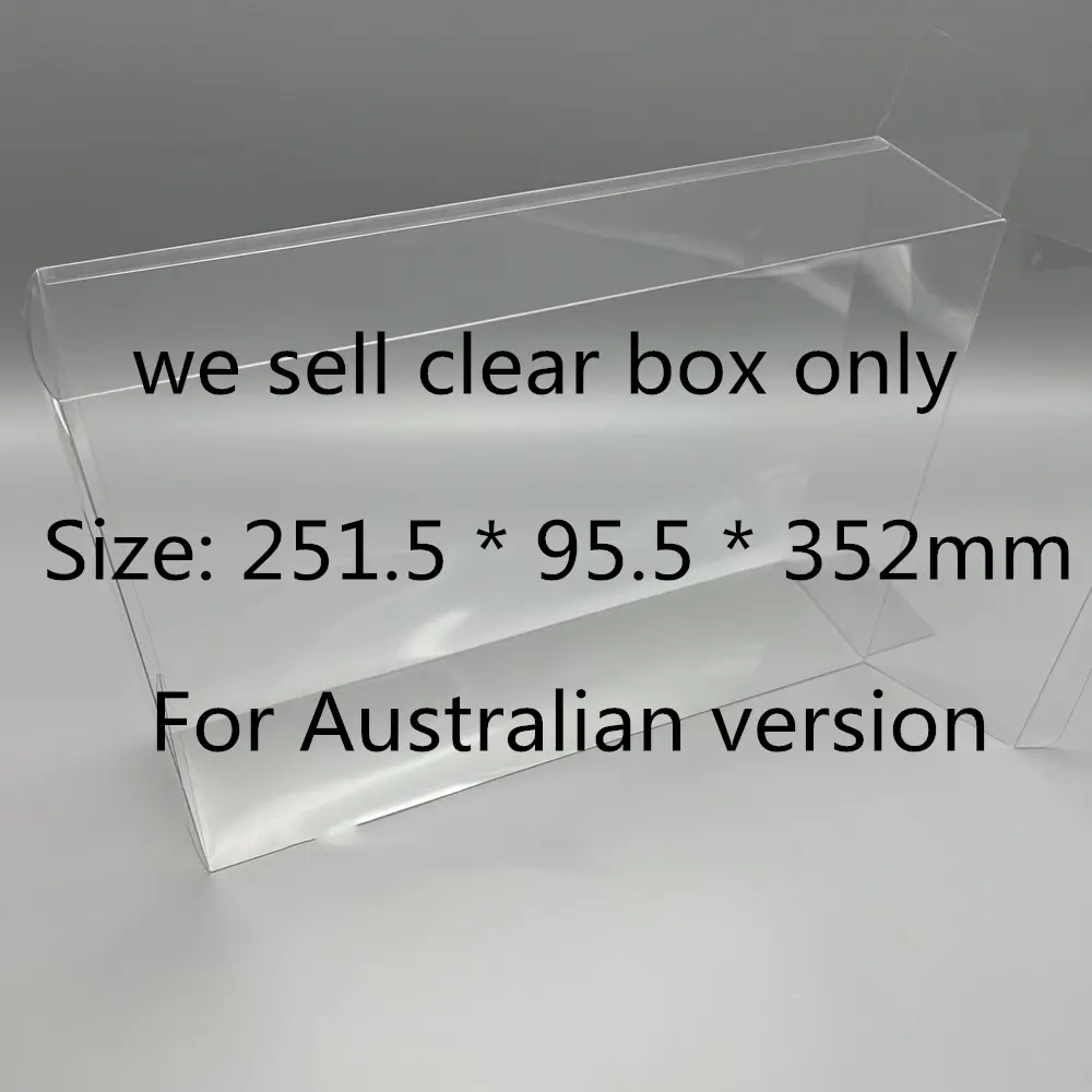 Transparent Box Protector For The Legend of Zelda: Tears of the Kingdom Collect Boxes TEP Storage Game Shell Clear Display Case