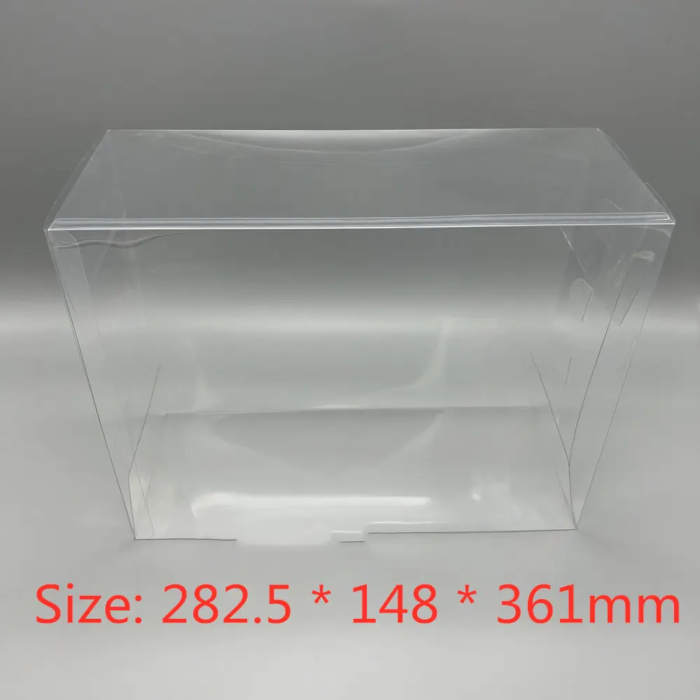 PET Box Protector For SEGA Dreamcast DC Console Transparent Collect Boxes For SEGA Corporation Shell Clear Display Case