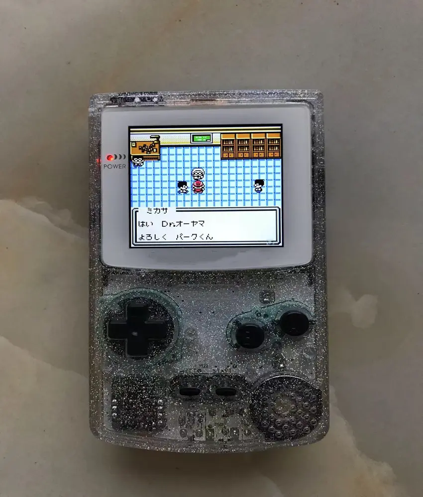 GBC New Casing and Original Motherboard 2.6 Inch LCD Display Screen for GAMEBOY COLOR GBC IPS LCD Retro Handheld Game Console