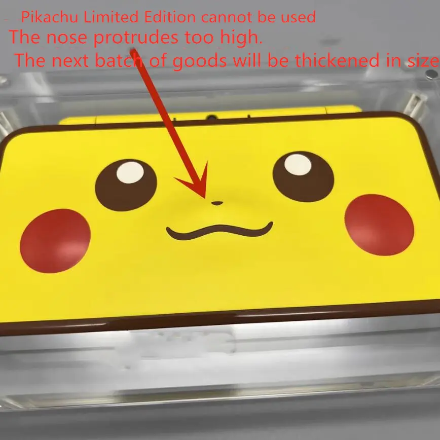 Transparent Acrylic Box Protector For Nintendo NEW 2DS XL/2DSLL Collect Boxes Storage Game Shell Clear Display Case