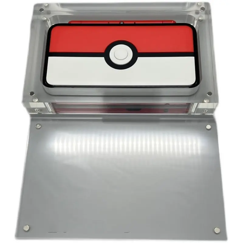 Transparent Acrylic Box Protector For Nintendo NEW 2DS XL/2DSLL Collect Boxes Storage Game Shell Clear Display Case