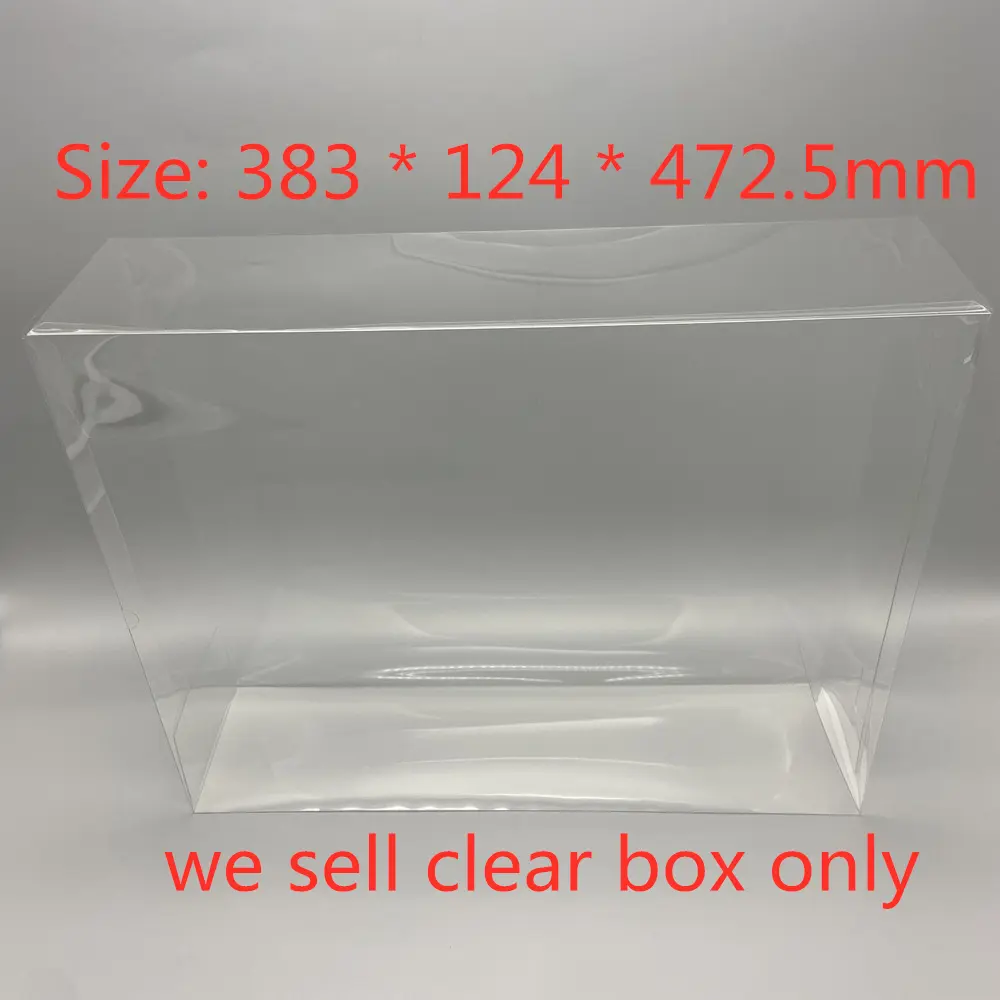 Transparent Box Protector For MONSTER HUNTER WORLD  Collect Boxes For PS4 PRO 7000 7100 Console Game Shell Clear Display Case