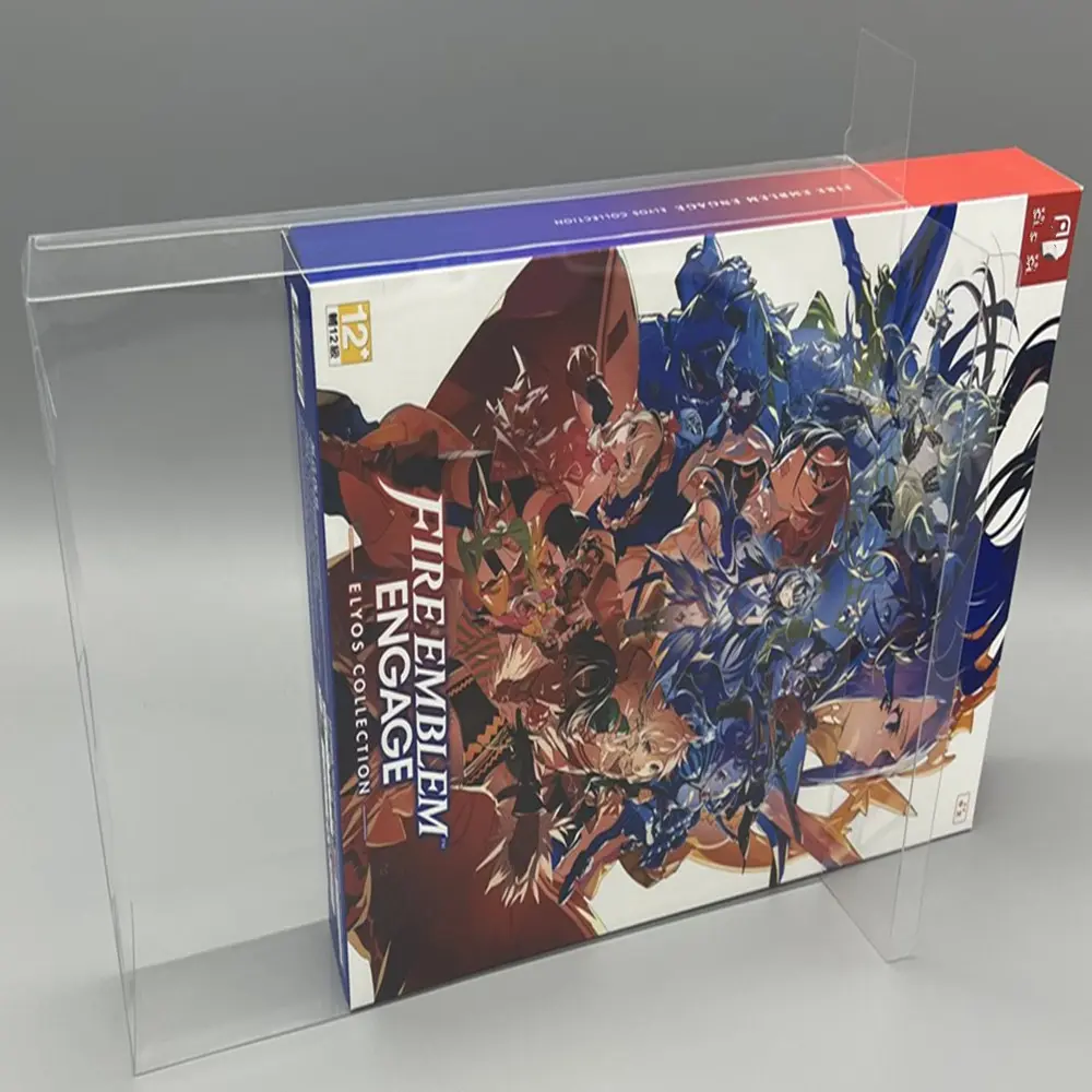 Transparent Box Protector For Nintendo Switch/NS/Fire Emblem Engage/JPN Collect Boxes TEP Storage Game Shell Clear Display Case