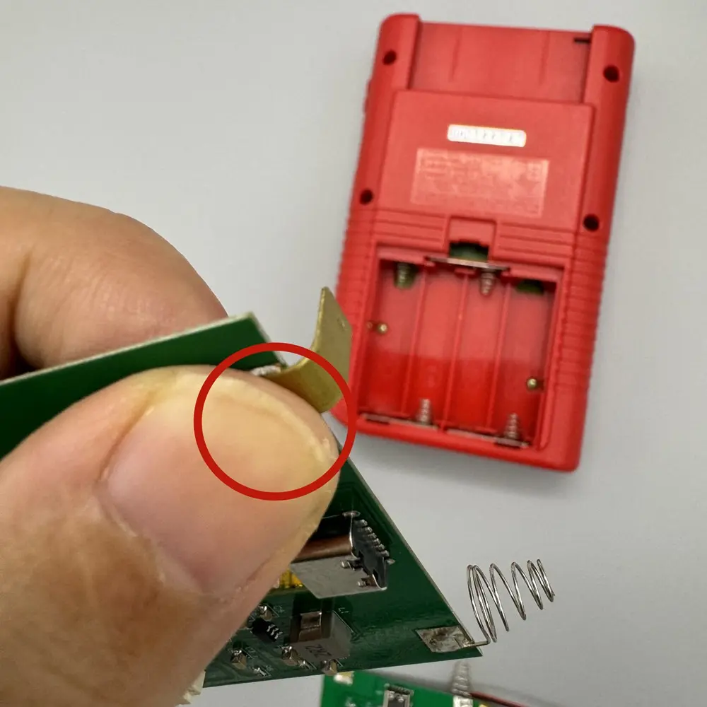 Rechargeable Battery 1500mAh For GB/Nintendo Game Boy Polymer lithium battery supports original packaging