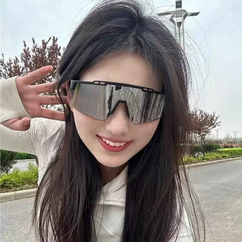 New Cycling Sunglasses For Men And Women, Windproof And Sand Resistant Goggles, Outdoor Hiking And Uv Resistant Sunglasses 66305