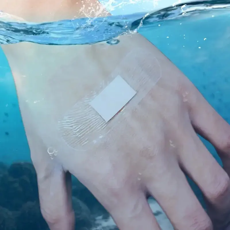 60/100/120pcs Waterproof Breathable Adhesive Bandages DressingsMulti-Scenario Use for Bathing, Swimming, and Outdoor Activities