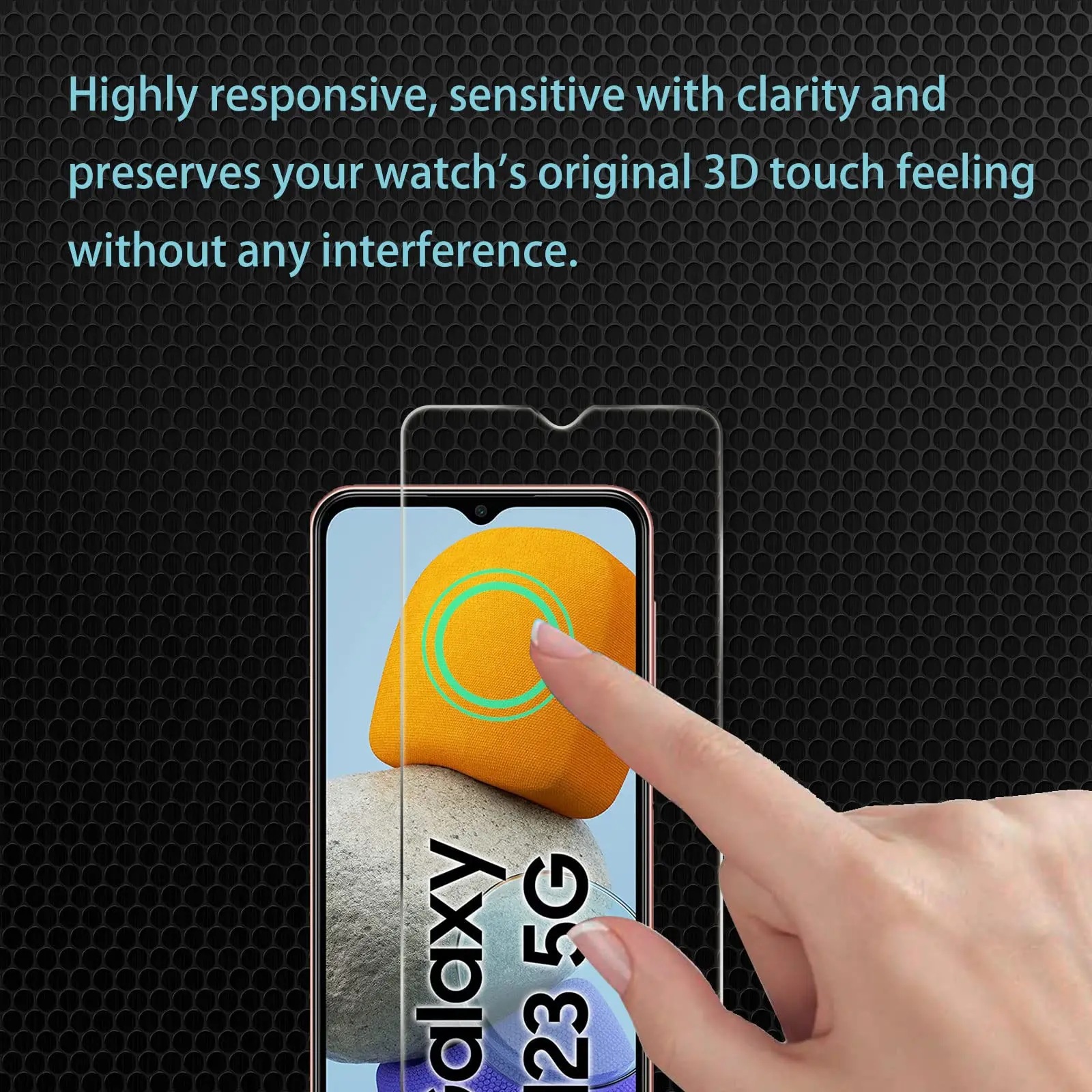 Screen Protector For Galaxy A23 M23 F23 Samsung Tempered Glass High Aluminum 9H Transparent Clear Case Friendly