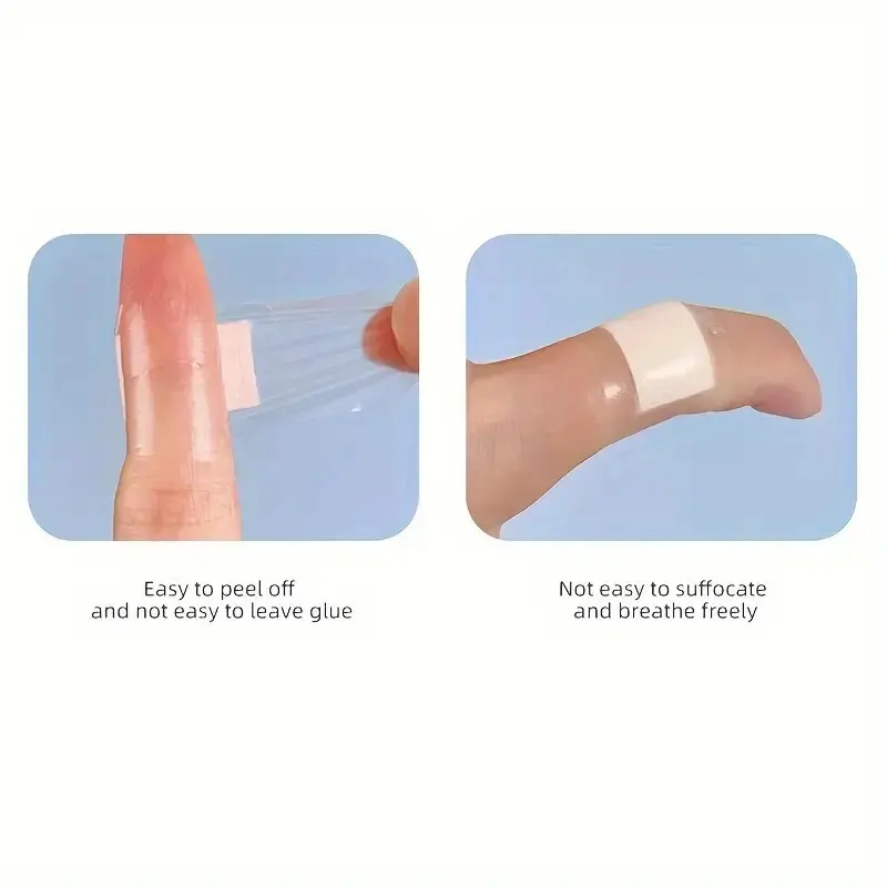 60/100/120pcs Waterproof Breathable Adhesive Bandages DressingsMulti-Scenario Use for Bathing, Swimming, and Outdoor Activities