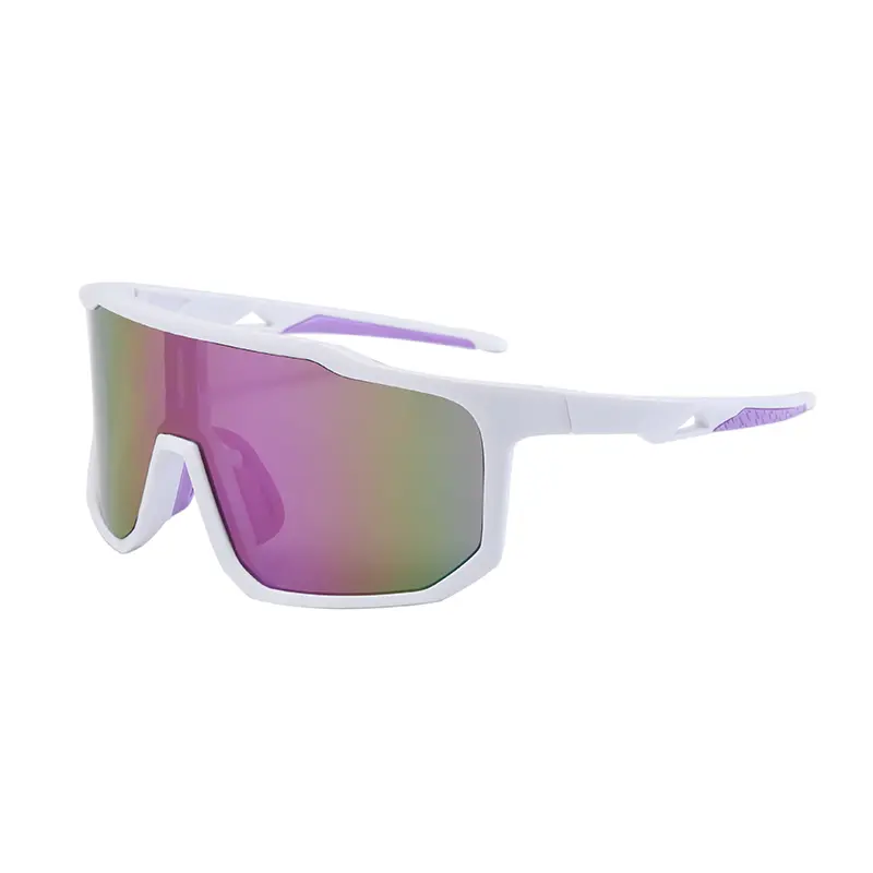 Men's And Women's Outdoor Sports Cycling Sunglasses, Large Frame Bicycle Sunglasses, New Uv Resistant Glasses 66310