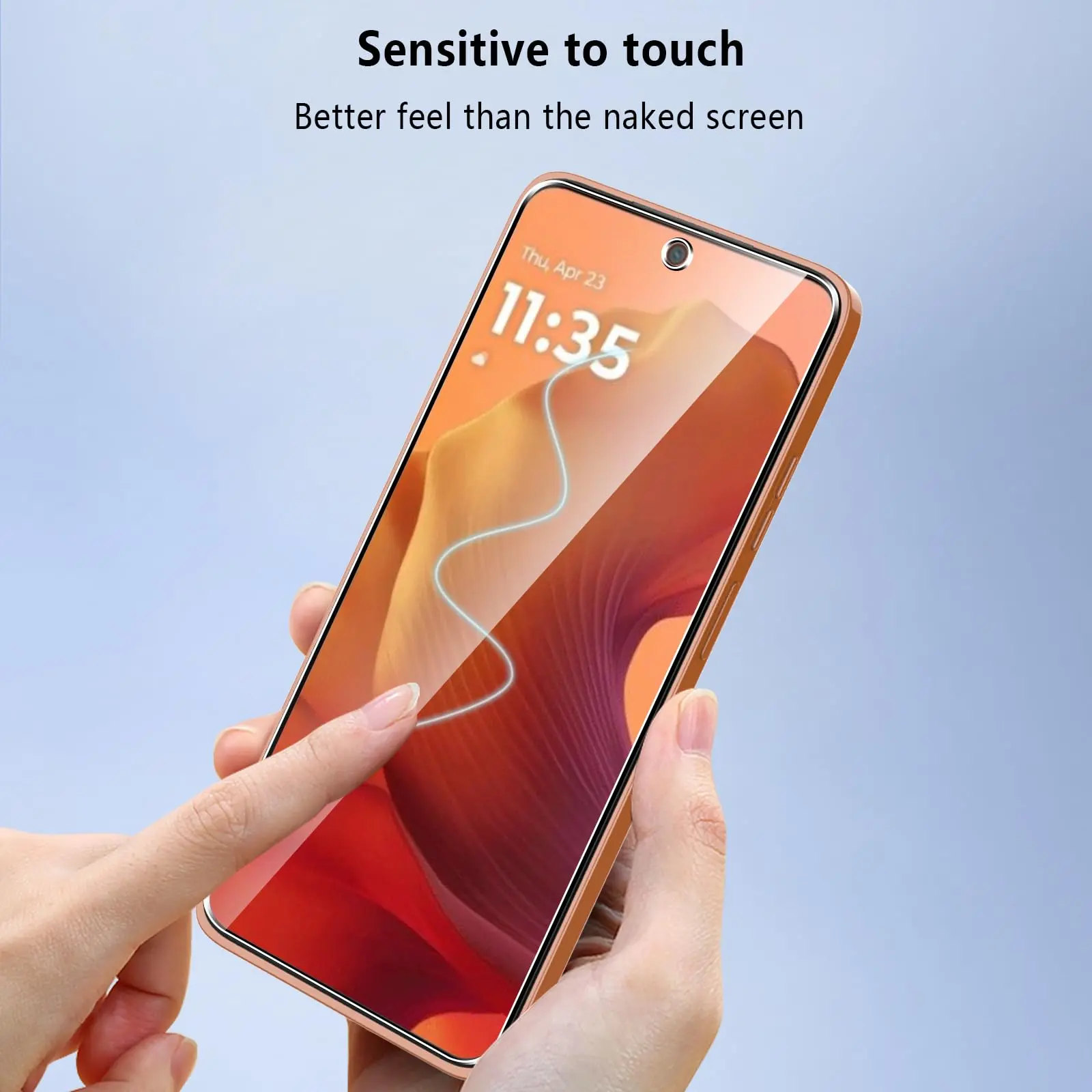 Screen Protector For Motorola Moto G15 6.72 inch Tempered Glass HD Crystal Mica 9H Anti Scratch Case Friendly Clear