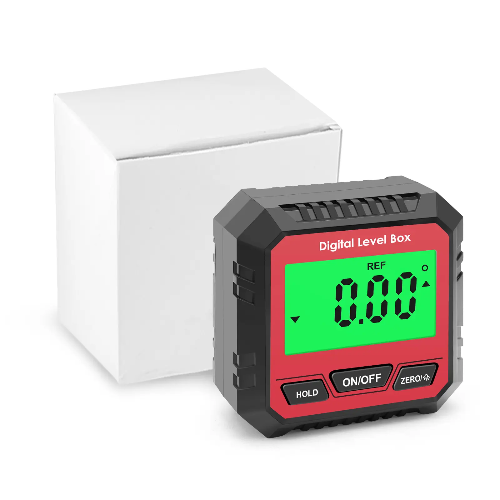 Digital Angle Finder 360 Degree Level Box Protractor Bevel Ruler Gauge Inclinometer with Magnetic Based for Home Decoration