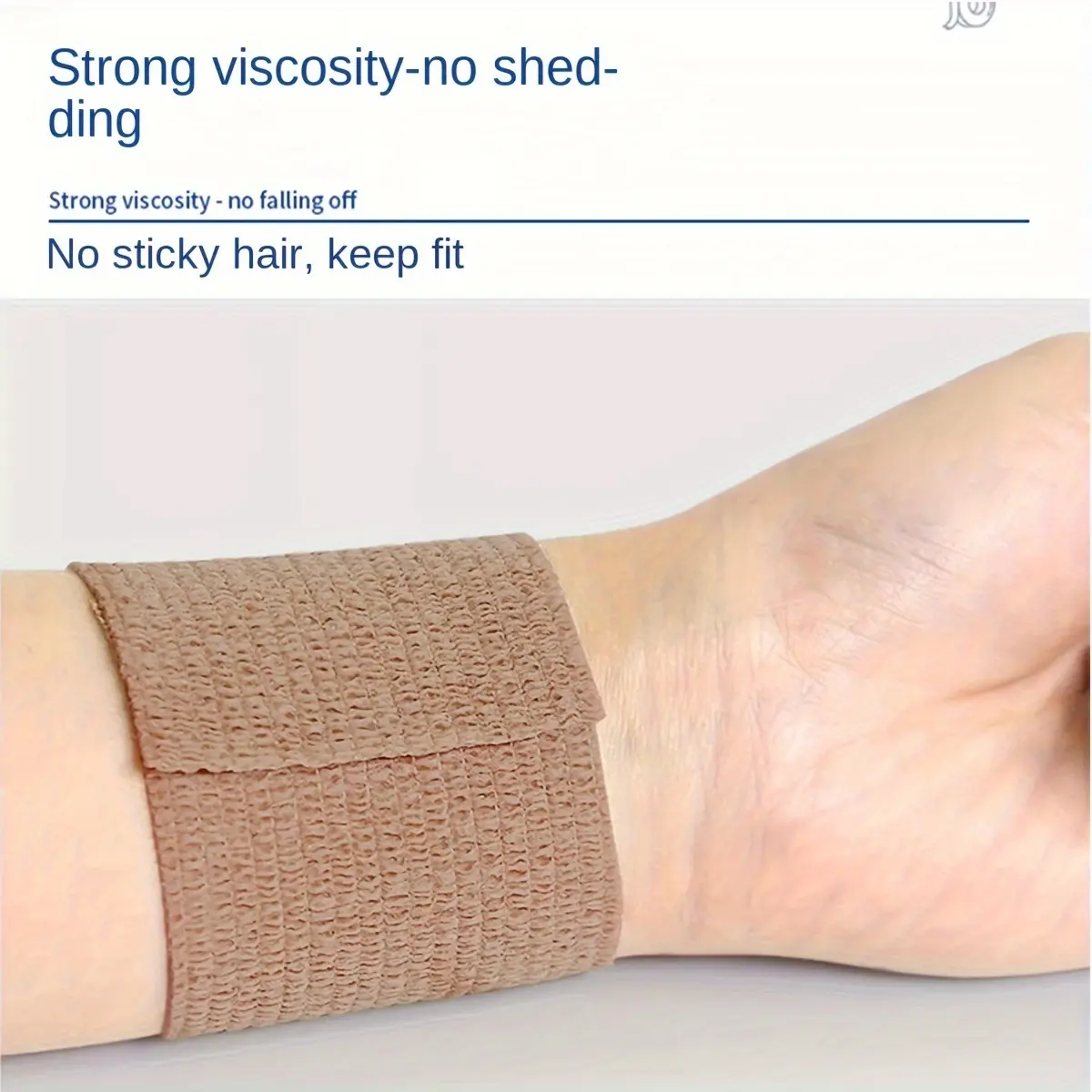 10 Rolls Athletic Wrap Tape Self Adhesive Elastic Bandage Elastoplast Sports Protector Knee Finger Shoulder Tattoo Accessories
