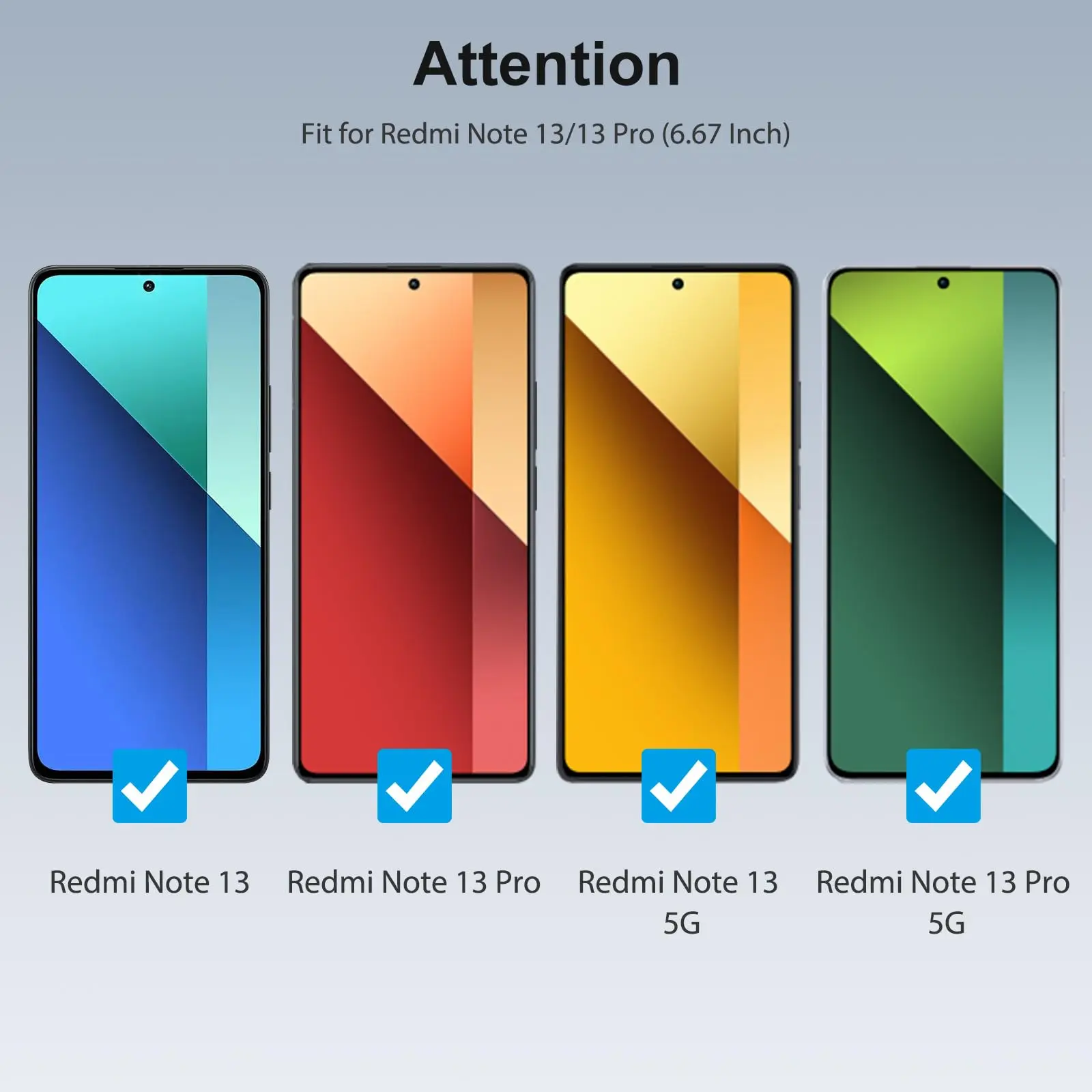 1-4 Screen Protector For Redmi Note 13 Pro 4G 5G Xiaomi Tempered Glass HD Crystal Anti Spy PEEP Prvacy 9H Scratch High Aluminum