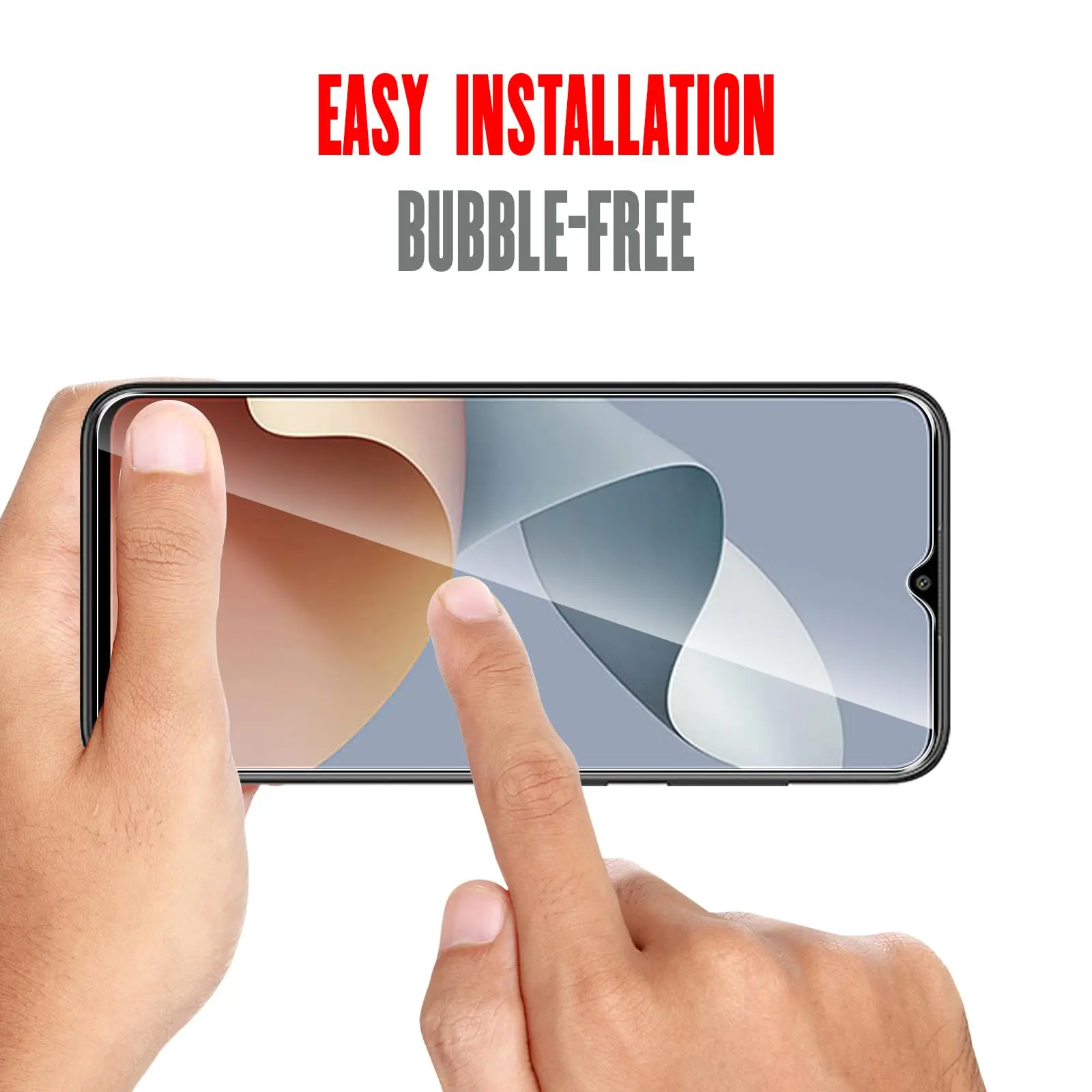 Screen Protector For ZTE Blade A54, Tempered Glass HD Crystal 9H High Aluminum Anti Scratch Case Friendly