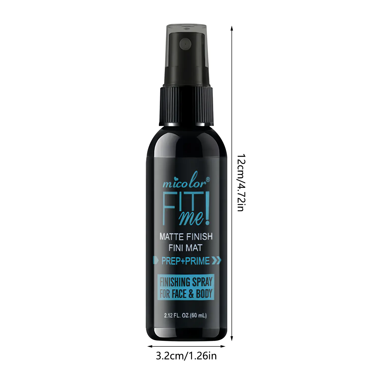 Mattifying Waterproof Setting Spray Glossy Matte Base Makeup Control Oil Non-Sticky Waterproof Make-up Fixer Spray for All Skin
