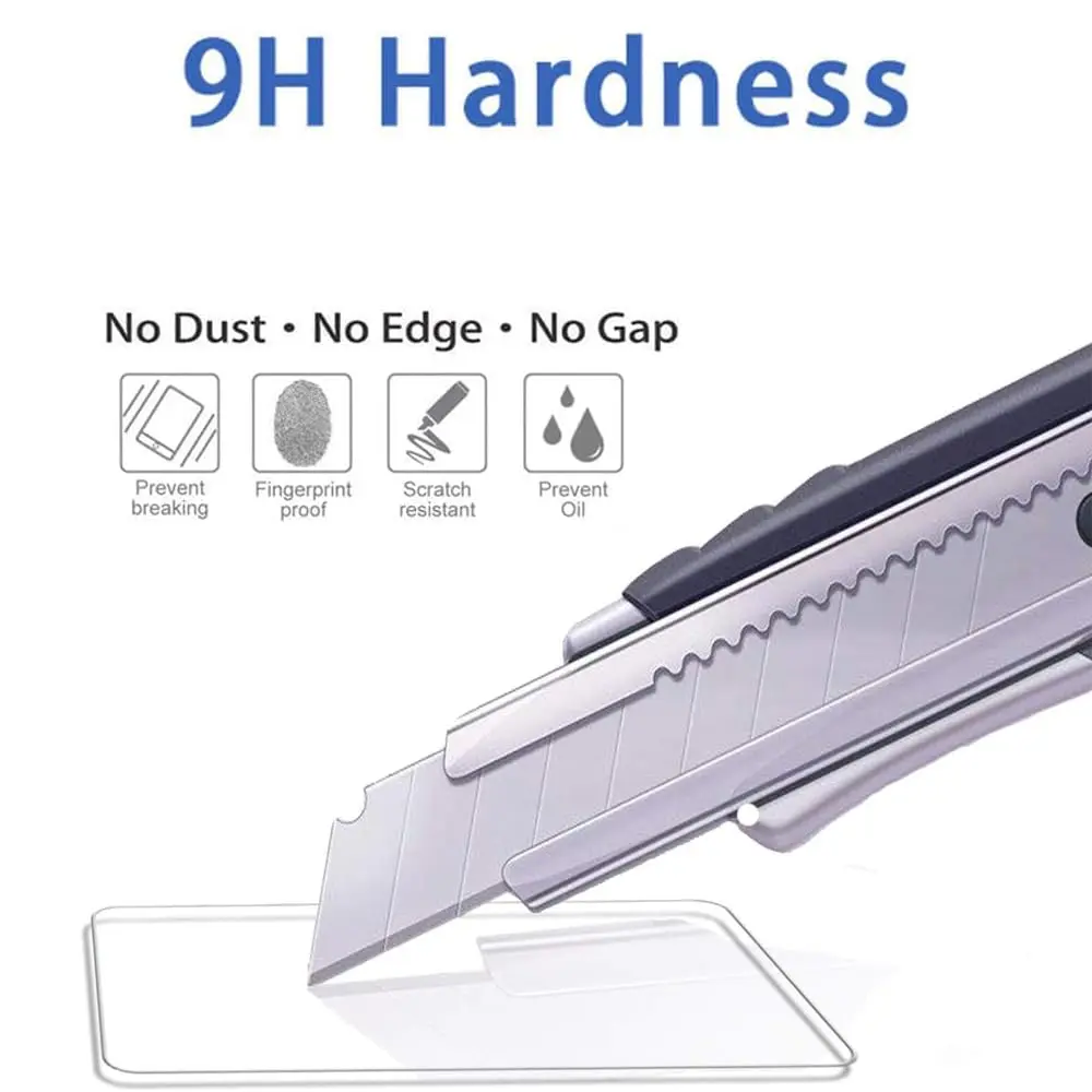 Screen Protector For Motorola Moto G Play 2024 6.5 inch Tempered Glass HD Crystal Mica 9H Anti Scratch Case Friendly Clear