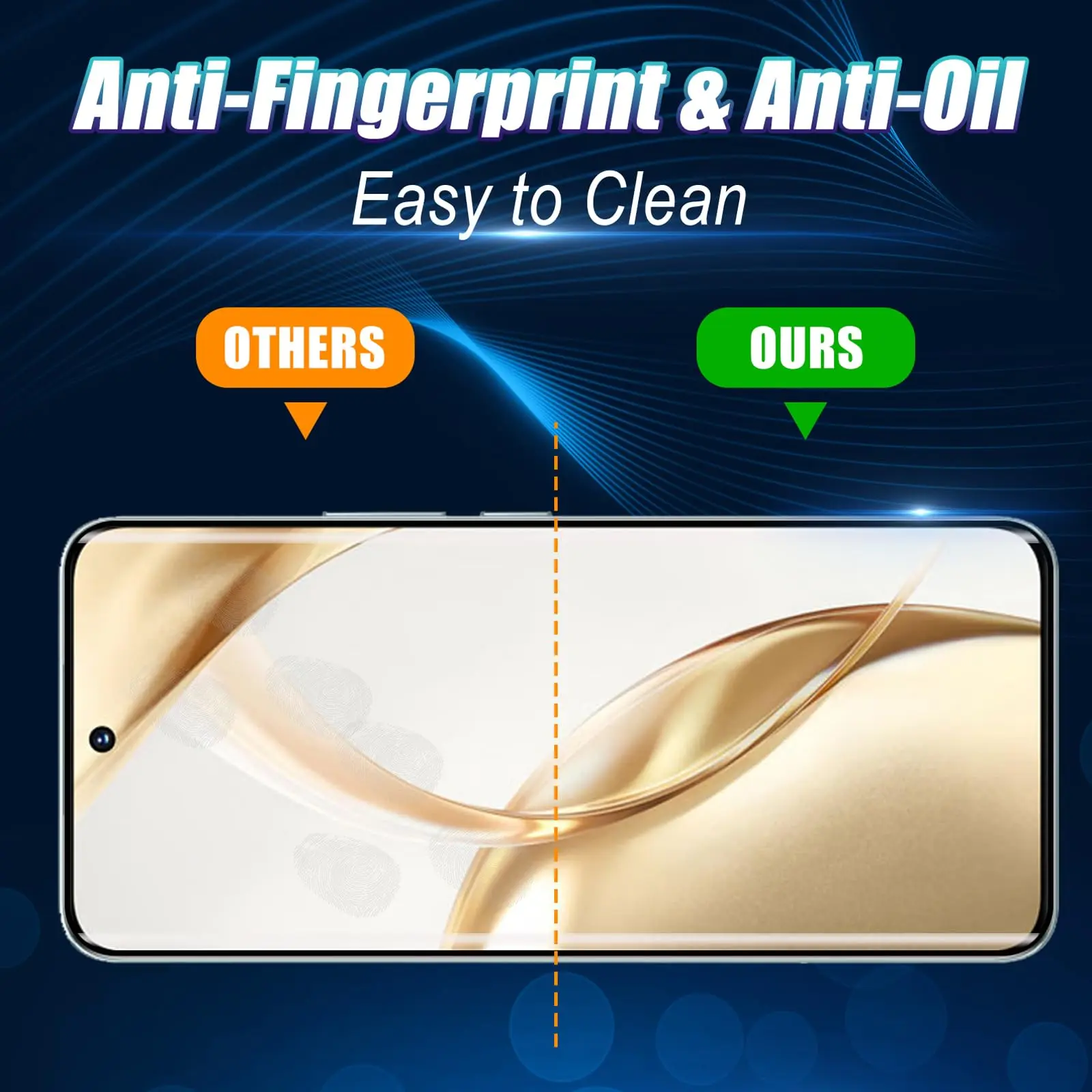 3D Screen Protector For Honor 200 Curve Tempered Glass HD Side Full Glue Transparent 9H High Aluminum
