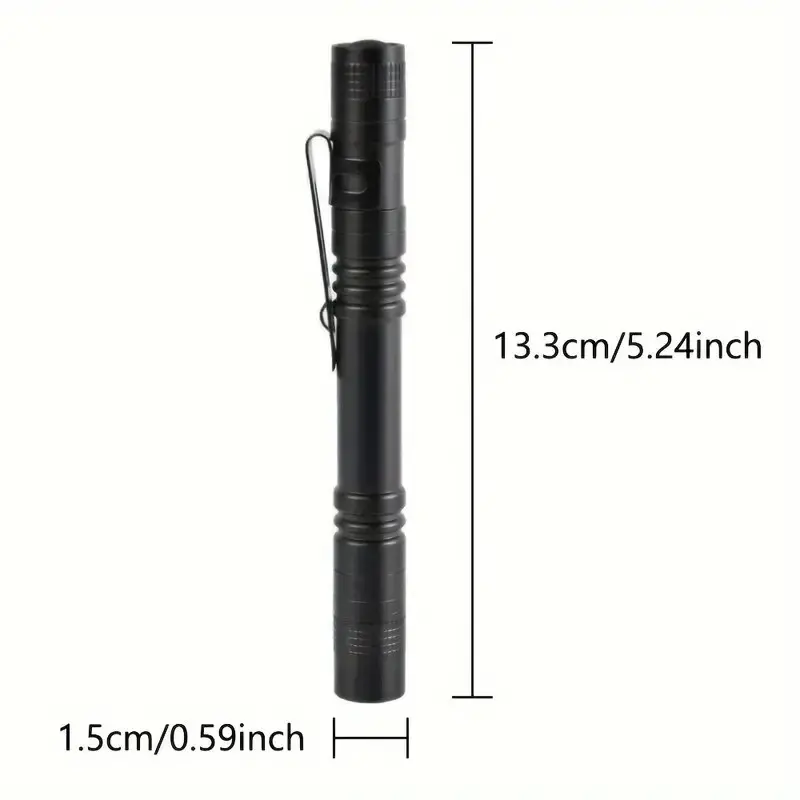 Red Light Penlight One Mode Red Light Flashlight for Camping Hiking Animal Protecting Beekeeping Detecting Aviation Night Vision