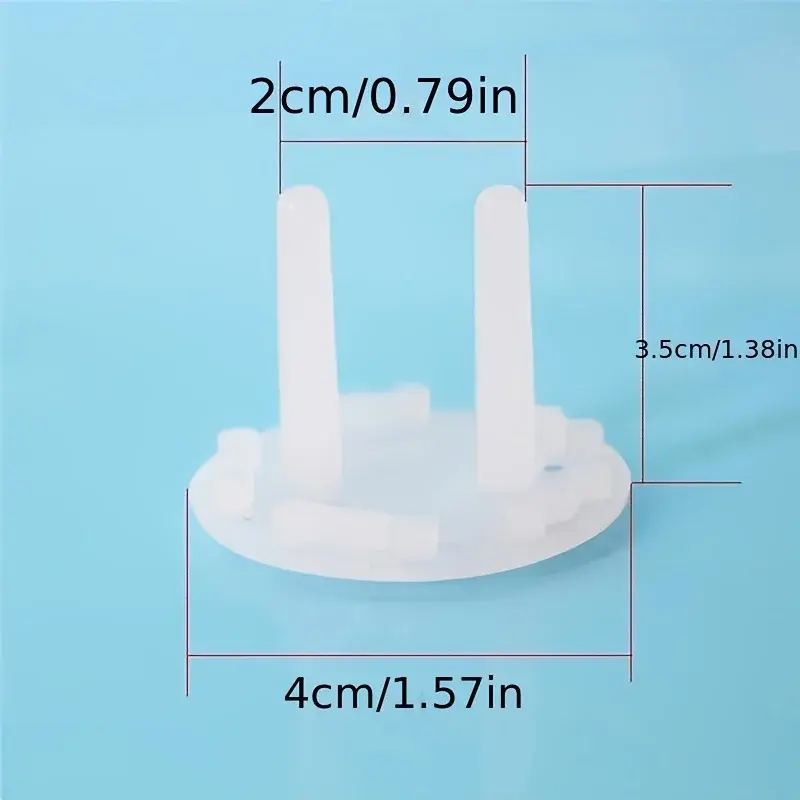 10pcs Bear EU Power Socket Electrical Outlet Baby Kids Child Safety Guard Protection Anti Electric Shock Plugs Protector Cover