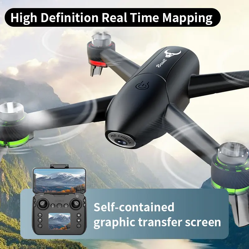 SG600 PRO Professional Dual HD Camera Drone Remote Control With Screen Automatic obstacle avoidance Brushless RC Quadcopter