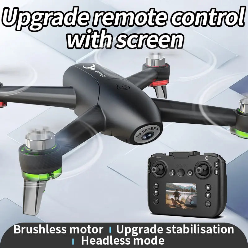 SG600 PRO Professional Dual HD Camera Drone Remote Control With Screen Automatic obstacle avoidance Brushless RC Quadcopter