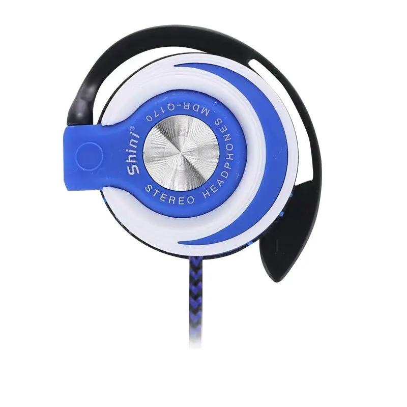 Auriculares Con Gancho Para La Oreja, Audífonos Con Cable De Bajo Ruido, HIFI, Graves Pesados, Auriculares De Música Ajustable