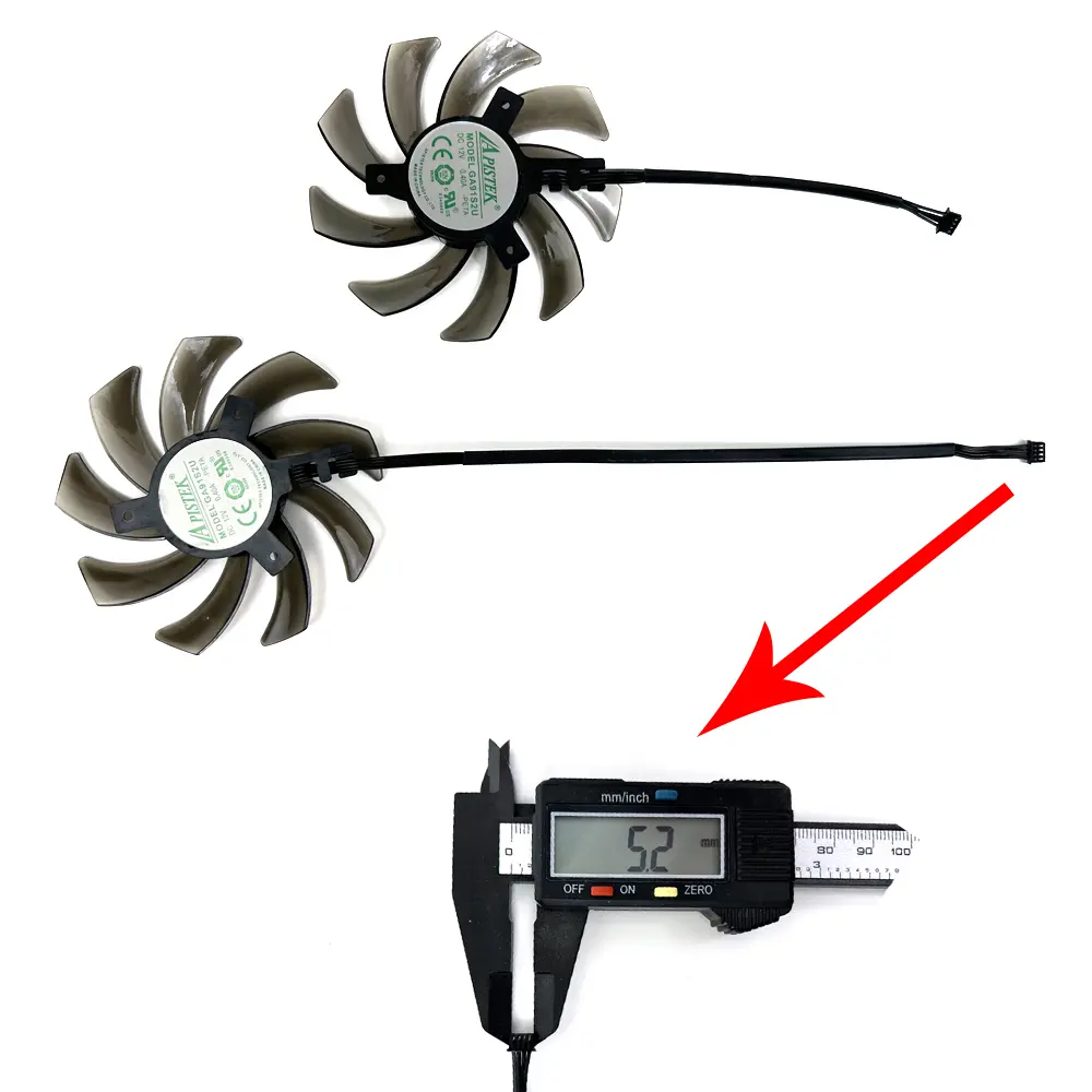 Cooling fan GA91S2U 85MM 4PIN GPU Cooler Fan For Palit RTX2080 GAMING PRO/DUAL RTX2080TI 2070 Graphics Cards