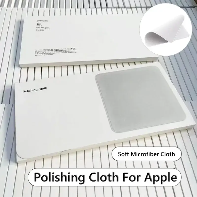 Nano-Texture Polishing Cloth for Apple iPhone 1:1 Screen Cleaning Cloth for iPad Pro Mac Watch Lens Camera Display Cleaners Tool