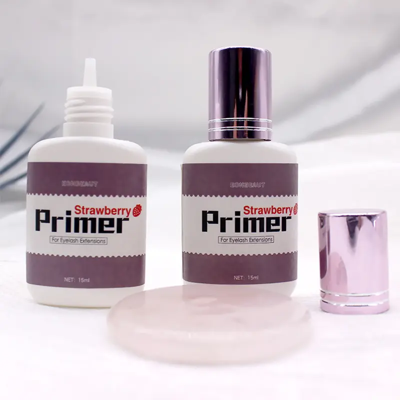 1 Bottle EONBEAUT Primer Strawberry for Eyelash Extensions Glue Makeup Tools Lash Glue 15ml Beauty Shop South Korea Banana